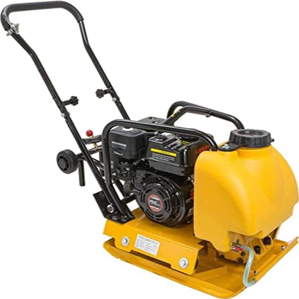 6.5 HP Plate Compactor with 5-Gallon Water Tank