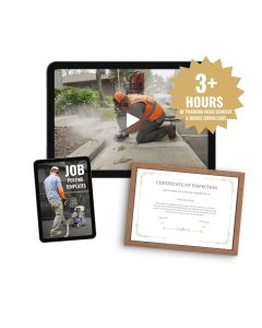 Concrete Grinding Course with 3+ Hours of Video