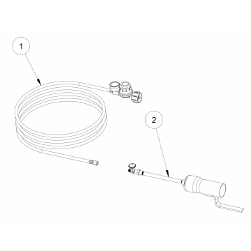 Standard Melter Torch, Regulator and Hose