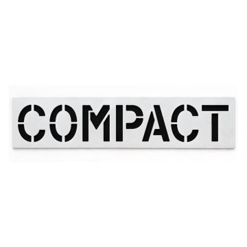 12" COMPACT Stencil