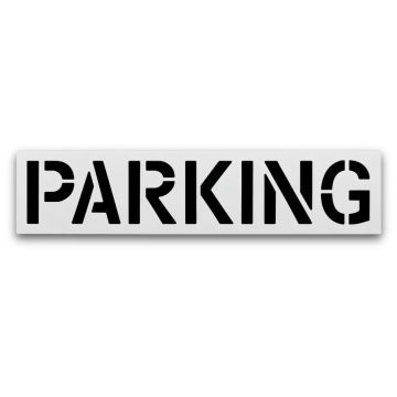 12" Parking Stencil