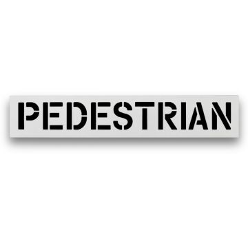 12" PEDESTRIAN Stencil