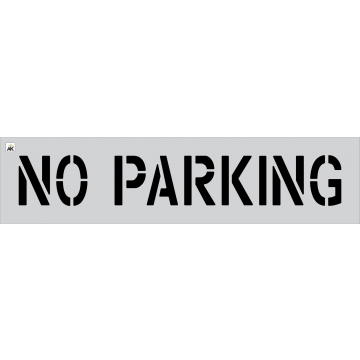 8" NO PARKING Stencil