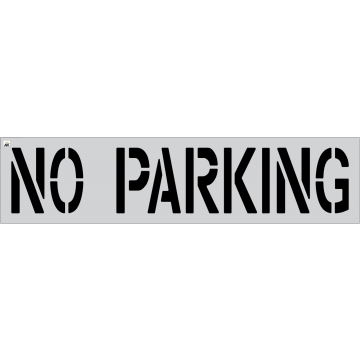 18" NO PARKING Stencil