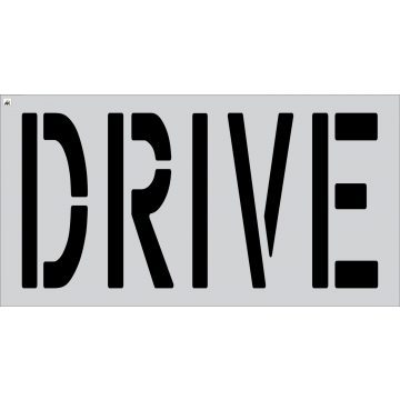 24" DRIVE Stencil
