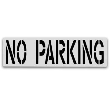 24" x 9" NO PARKING Stencil