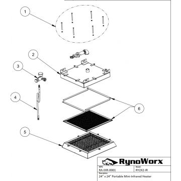 Infrared Heater Parts