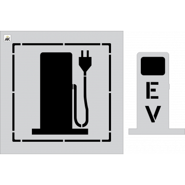 36" EV Electric Charging Station