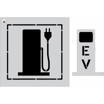 42" EV Electric Charging Station