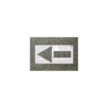 Heavy Duty Commercial Straight Arrow Stencil