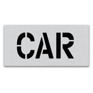6" Car Stencil