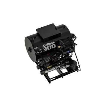 AirBoss 300 Pro Spray System Portable Seal Machine with hose reel by RynoWorx

