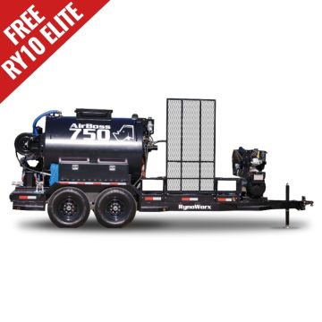 AirBoss 750 gallon sealcoat trailer platinum model with FREE RY10 Elite crack melter (Valid from November 27 through December 1 at 10:00 PM EST only)
