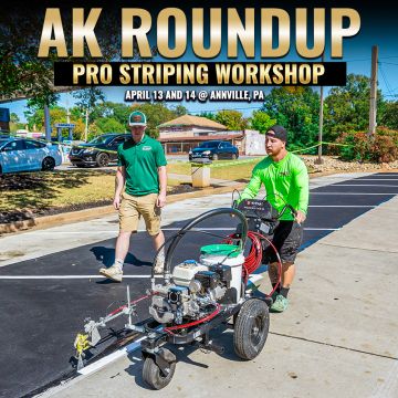 AK Roundup: Pro Striping Workshop
