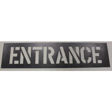 Econo 12" Entrance Paint Stencil