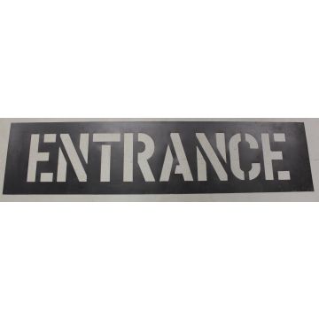 Econo 12" Entrance Paint Stencil