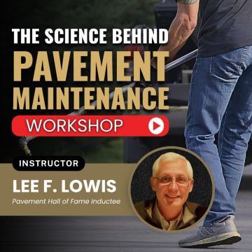 The Science Behind Pavement Maintenance on-demand course with instructor Lee Lowis