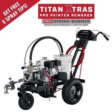 Titan Powerline and More Parking Lot Line Striping Machines