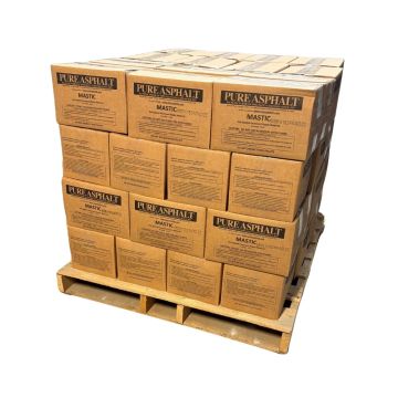 Pure Asphalt Mastic PL – Oil-Jacketed Mastic Asphalt Sealant (56 Boxes / 2,240 lbs)