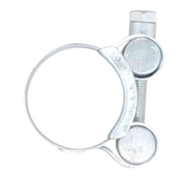 3/4" T-Bolt Hose Clamp, W1 Zinc Plated, 26-28 mm