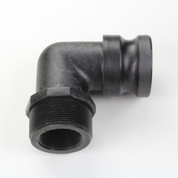 2" NPT Barrel Adapter 90° 2" Male Camlock