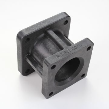 Aluminum Pump To 3 Way Valve Flange Adapter