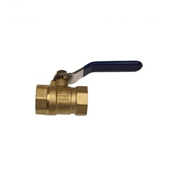 3/4" NPT Brass Full Port Ball Valve
