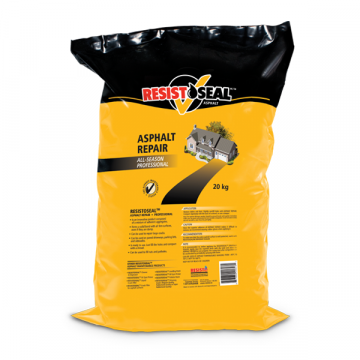 Resistoseal 20 kg bag Cold Patch Asphalt Repair benefits