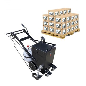 RY10 PRO & 40 Boxes of Hot Rubber Crack Filler