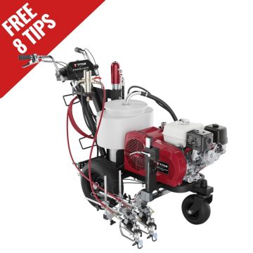 Titan PowrLiner 4955 Striping Machine – Heavy-duty, high-output airless line striping sprayer for highways, parking lots, and sports fields.