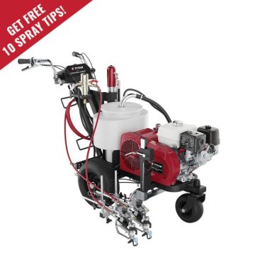 TITAN PowrLiner 6955 Pro Line Striper airless line striping machine with Honda GX160 engine for parking lot and road marking
