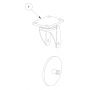 4 Bolt Caster Swivel - part diagram'
