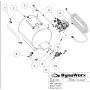 AK230 Spray System, Honda Engine, Cast Iron Pump Parts'