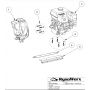 2" Cast Iron Centrifugal Sealcoating Pump'