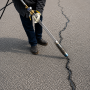 Asphalt Crack Cleaning Heat Lance'