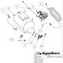 130 Gallon Tank Assembly - Parts diagram'