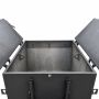 AK4000 2-Ton Asphalt Hot Box - Inside View'
