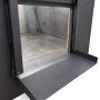 AK4000 2-Ton Asphalt Hot Box - Shovel Tray Open View'