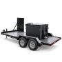 AK4000 2-Ton Asphalt Hot Box - Trailer Back'