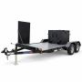 AK4000 2-Ton Asphalt Hot Box - Trailer Front'