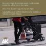 Crack sealant melter and applicator in one ergonomic package.'