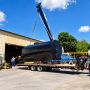 Hydraulic Bulk Sealcoat Tank Storage - Unloading'