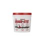 Front view of Crack Stix 250 ft. Black 1/4 inch asphalt crack filler pail showing product branding and features'