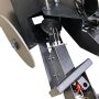 RY10 Elite Crackfill Melter Applicator - Sealed burner located to rear of the kettle for greater operator visibility'
