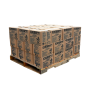 A pallet of Deery PLS Oil Jacketed Crack Filler.'