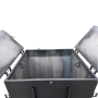 AK4000 2-ton Asphalt Hot Box - Open Lid'