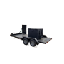 AK4000 2-Ton Asphalt Hot Box with Trailer'