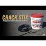 Crack Stix 250 ft. Black 1/4" Permanent Asphalt Crack Filler – Pallet (60 Pails)'