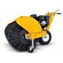 Hydra Walk Behind Asphalt Power Broom - Bristle Close Up'