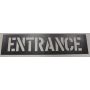 Econo 12" Entrance Paint Stencil'